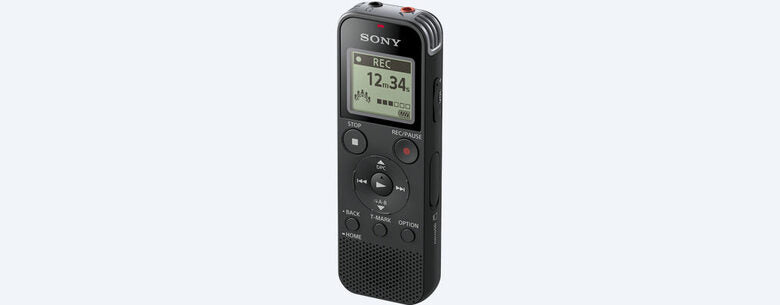 Sony ICD-PX470 dittafono Memoria interna e scheda di memoria Nero