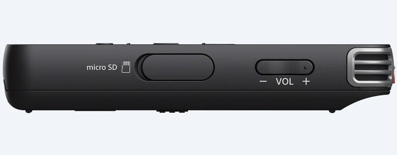 Sony ICD-PX470 dittafono Memoria interna e scheda di memoria Nero