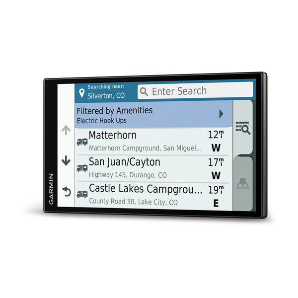 Garmin Camper 770 LMT-D navigatore Fisso 17,6 cm (6.95") TFT Touch screen 243 g Nero