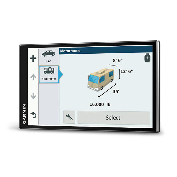 Garmin Camper 770 LMT-D navigatore Fisso 17,6 cm (6.95") TFT Touch screen 243 g Nero