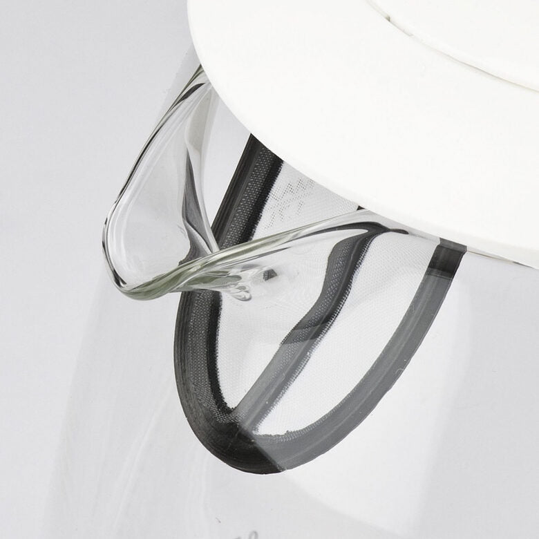 Girmi BL40 bollitore elettrico 1,7 L 2200 W Argento, Trasparente, Bianco