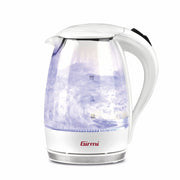 Girmi BL40 bollitore elettrico 1,7 L 2200 W Argento, Trasparente, Bianco