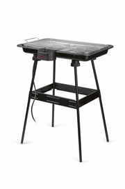 Girmi BQ21 Barbecue Da tavolo Elettrico Nero, Acciaio inossidabile 2200 W
