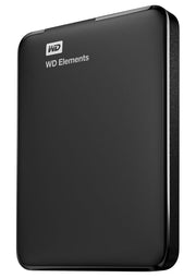 Western Digital Elements Portable disco rigido esterno 2 TB 5400 Giri/min 2.5" Micro-USB B 3.2 Gen 1 (3.1 Gen 1) Nero
