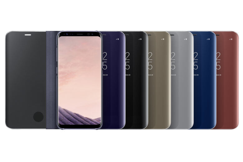 Samsung Galaxy S8 Clear View Standing Cover