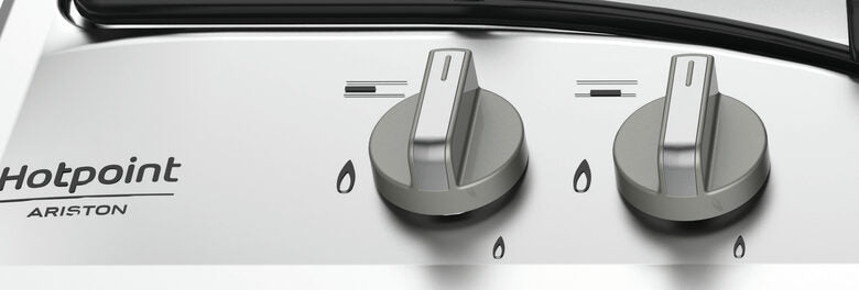 Hotpoint PCN 642 IX/HAR piano cottura Acciaio inossidabile Da incasso 59 cm Gas 4 Fornello(i)