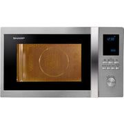 Sharp Home Appliances R-922STWE Superficie piana Microonde combinato 32 L 1000 W Acciaio inossidabile