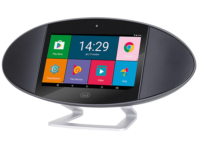 Trevi TAB 0SP36000 tablet 8 GB 17,8 cm (7") Rockchip 1 GB Wi-Fi 4 (802.11n) Nero