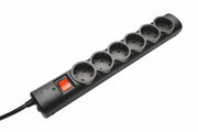 Trust 21061 protezione da sovraccarico Nero 6 presa(e) AC 1,8 m