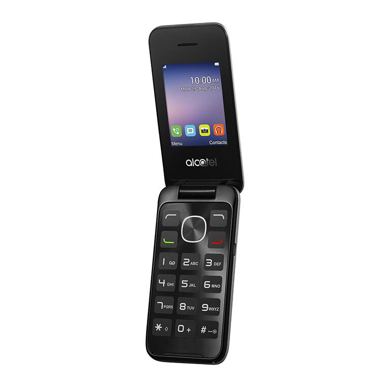 Alcatel 2051X 6,1 cm (2.4") 97 g Nero, Argento