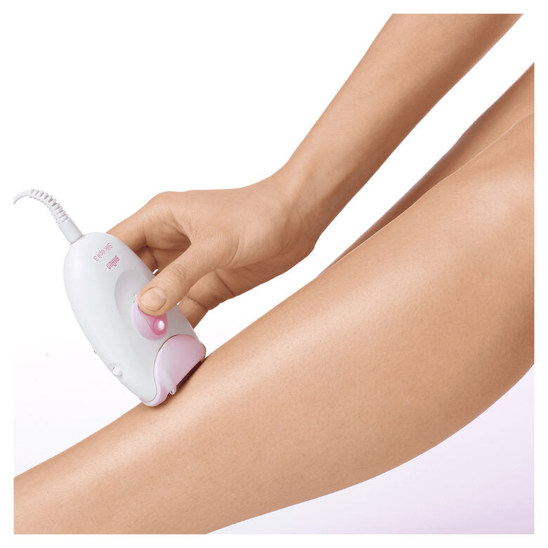Braun Silk-épil 3 3-321 20 pinzette Rosa, Bianco