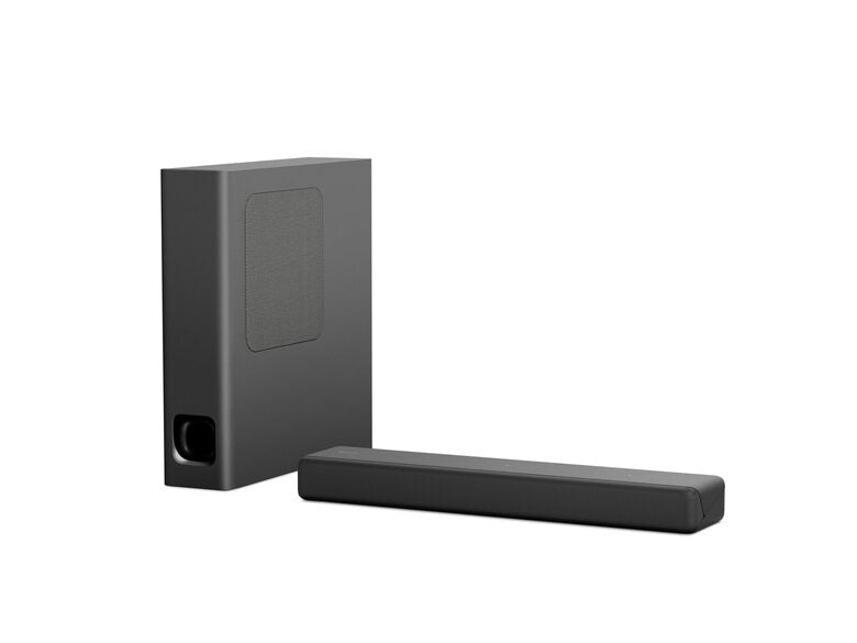 Sony HTMT301 Soundbar compatta a 2.1 canali, 100W, Subwoofer Slim Wireless, Nero