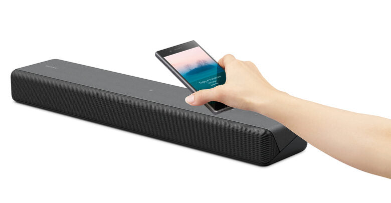 Sony HTMT301 Soundbar compatta a 2.1 canali, 100W, Subwoofer Slim Wireless, Nero