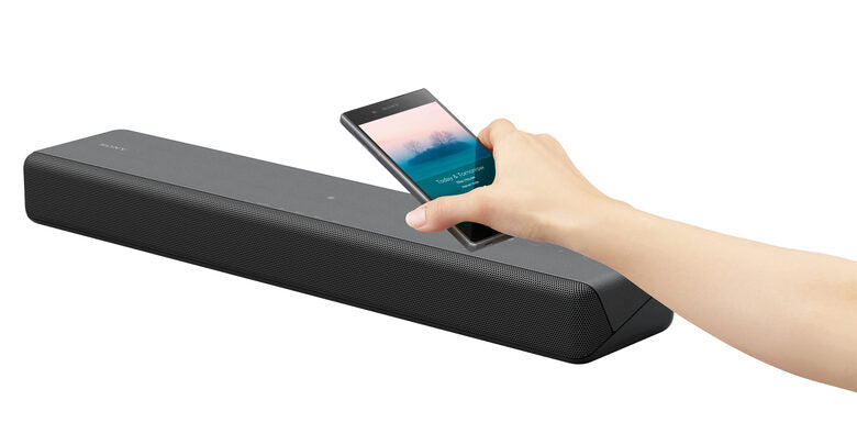 Sony HTMT301 Soundbar compatta a 2.1 canali, 100W, Subwoofer Slim Wireless, Nero