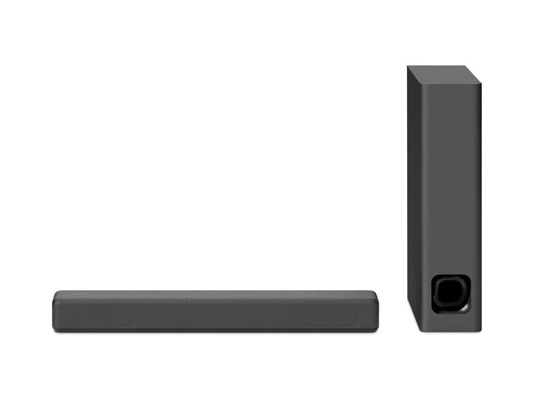 Sony HTMT301 Soundbar compatta a 2.1 canali, 100W, Subwoofer Slim Wireless, Nero