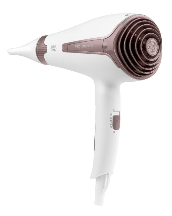 Rowenta CV7930 Silence AC Sensor Premium Care Asciugacapelli Silenzioso, 2300 W, con Generatore di Ioni, Diffusore e Sensore di Funzionamento