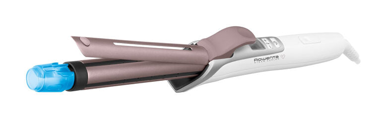 Rowenta CF3810 messa in piega Ferro per ricci Vapore Alluminio, Rosa, Bianco 1,8 m