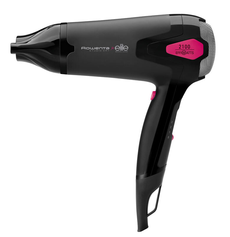 Rowenta Studio Dry Elite CV5372 1700 W Nero, Rosa