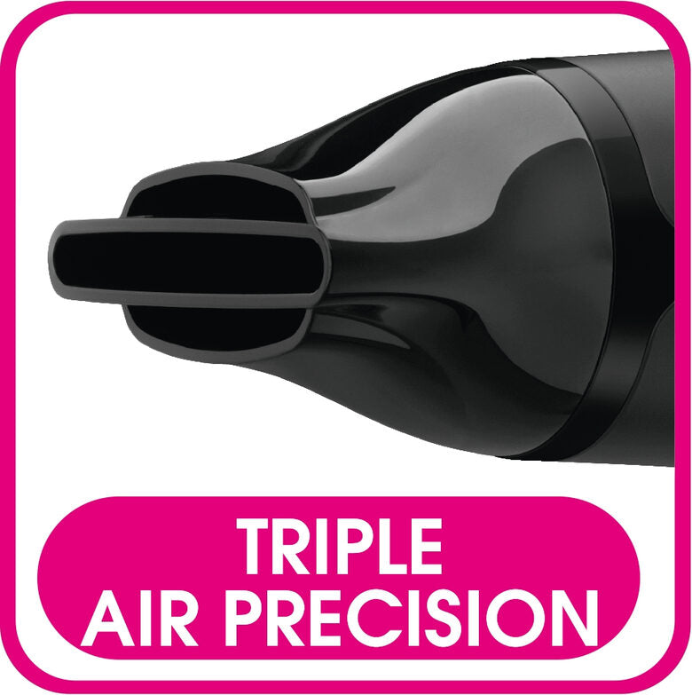Rowenta Studio Dry Elite CV5372 1700 W Nero, Rosa