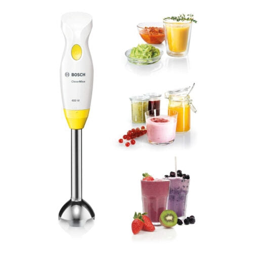 Bosch MSM2410YW frullatore Frullatore ad immersione 400 W Bianco, Giallo
