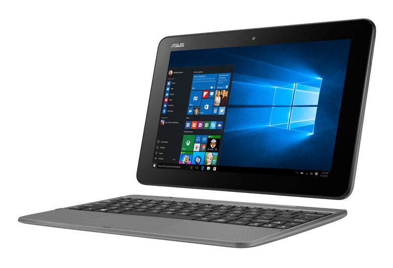 ASUS Transformer Book T101HA-GR036T Ibrido (2 in 1) 25,6 cm (10.1") Touch screen HD Intel Atom® 4 GB DDR3L-SDRAM 64 GB eMMC Wi-Fi 5 (802.11ac) Windows 10 Grigio