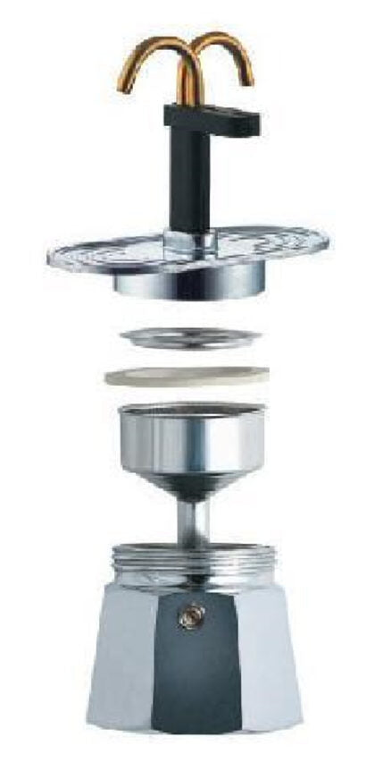 Bialetti Mini Express Argento 2 tazze
