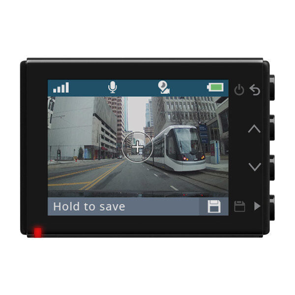 Garmin Dash Cam 55 Wi-Fi Nero, Arancione