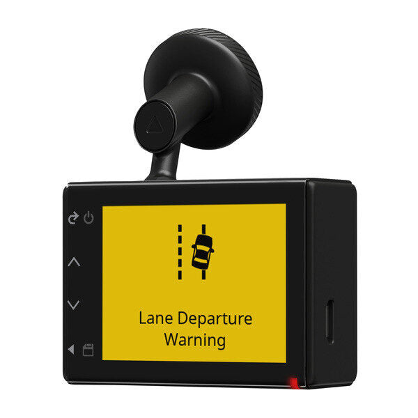 Garmin Dash Cam 55 Wi-Fi Nero, Arancione