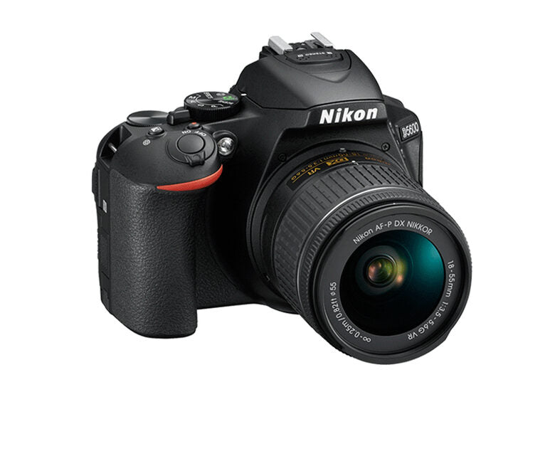Nikon D5600 + AF-P DX 18-55mm VR + 8GB SD Kit fotocamere SLR 24,2 MP CMOS 6000 x 4000 Pixel Nero