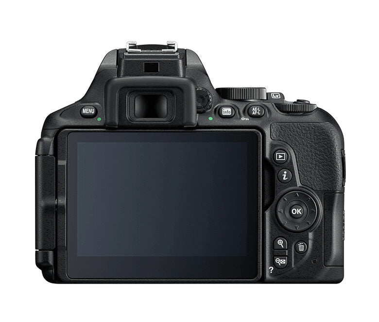 Nikon D5600 + AF-P DX 18-55mm VR + 8GB SD Kit fotocamere SLR 24,2 MP CMOS 6000 x 4000 Pixel Nero