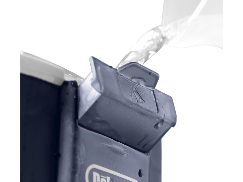 De’Longhi PRO1707 ferro da stiro a caldaia 0,8 L Ceramica Blu, Bianco