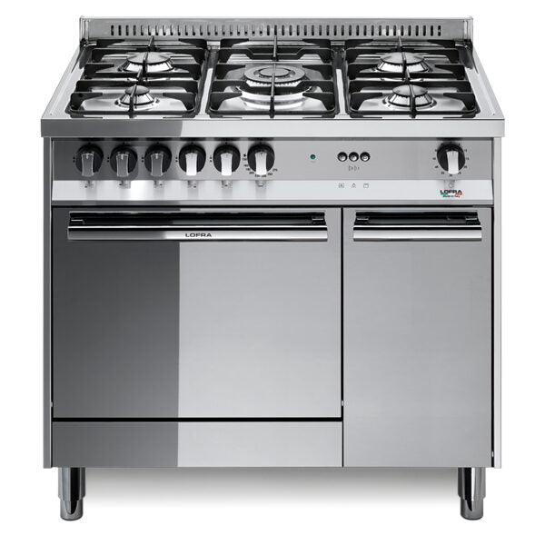 Lofra MR96GV/C Cucina Maxima freestanding Gas Acciaio inossidabile A