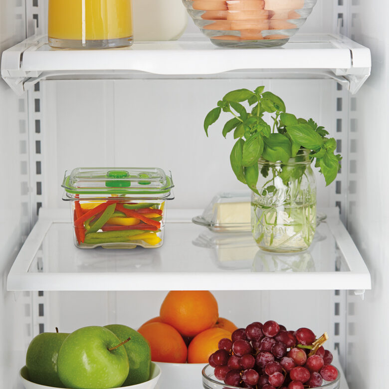 FoodSaver FFC002X recipiente per cibo Rettangolare Scatola 0,47 L Verde, Trasparente 1 pz