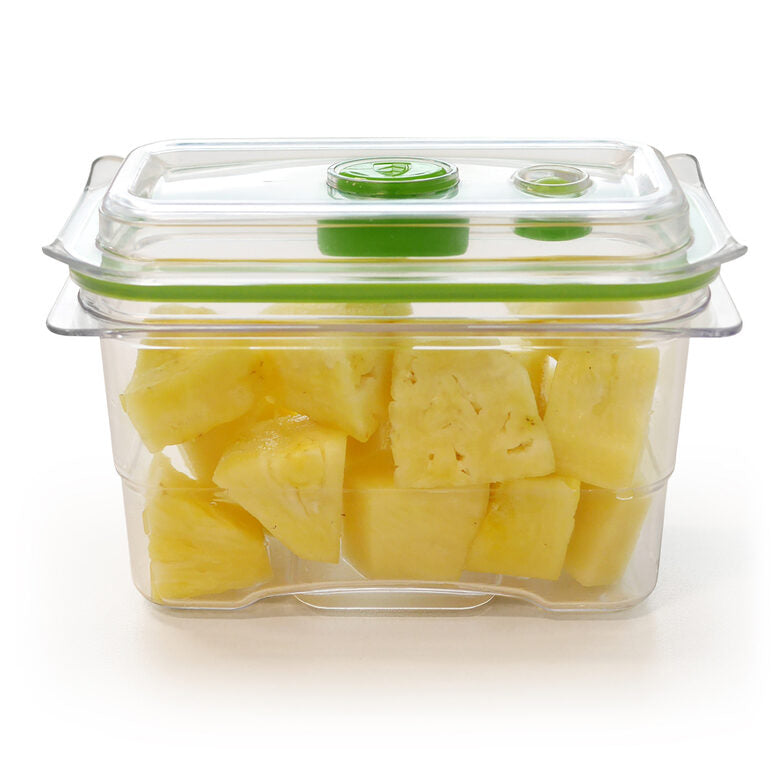 FoodSaver FFC002X recipiente per cibo Rettangolare Scatola 0,47 L Verde, Trasparente 1 pz