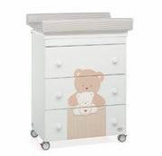 Foppapedretti Sweetfamily fasciatoio Legno Bianco