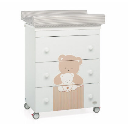 Foppapedretti Sweetfamily fasciatoio Legno Bianco