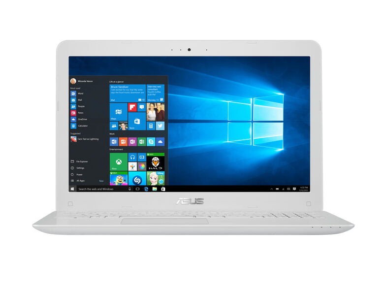 ASUS F556UR-DM365T notebook Computer portatile 39,6 cm (15.6") Full HD Intel® Core™ i7 di settima generazione 16 GB DDR4-SDRAM 1000 GB HDD NVIDIA® GeForce® 930MX Wi-Fi 4 (802.11n) Windows 10