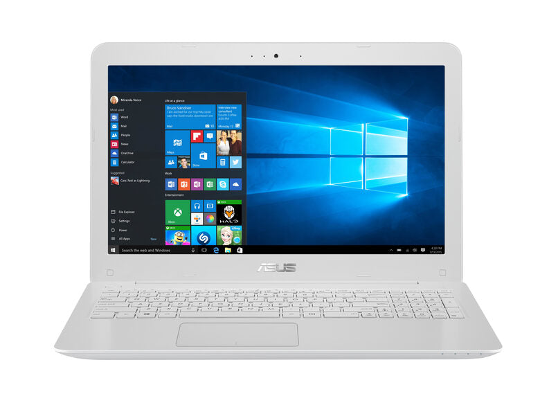 ASUS F556UR-DM365T notebook Computer portatile 39,6 cm (15.6") Full HD Intel® Core™ i7 di settima generazione 16 GB DDR4-SDRAM 1000 GB HDD NVIDIA® GeForce® 930MX Wi-Fi 4 (802.11n) Windows 10