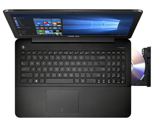 ASUS F555BP-XO067T notebook Computer portatile 39,6 cm (15.6") HD 7th Generation AMD A9-Series APUs 8 GB DDR4-SDRAM 1000 GB HDD AMD Radeon R5 M420 Wi-Fi 5 (802.11ac) Windows 10 Nero