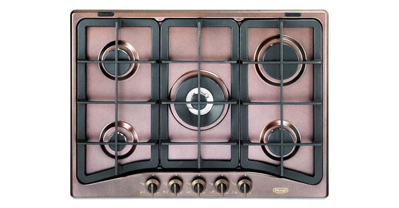 De’Longhi ROF 57 PRO piano cottura Avena Da incasso Gas 5 Fornello(i)