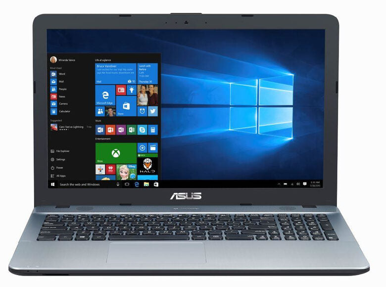 ASUS VivoBook Max F541UJ-GQ105T notebook Computer portatile 39,6 cm (15.6") HD Intel® Core™ i5 di settima generazione 12 GB DDR4-SDRAM 1000 GB HDD NVIDIA® GeForce® 920M Windows 10 Home Argen