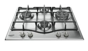 Hotpoint PCN 641 T/IX/HAR piano cottura Acciaio inossidabile Da incasso 60 cm Gas 4 Fornello(i)