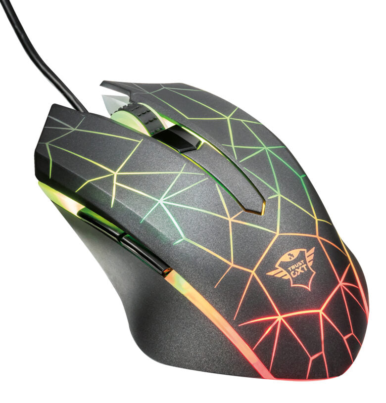 Trust Heron GXT 170 mouse Ambidestro USB tipo A Ottico 7000 DPI