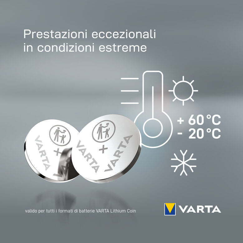 Varta LITHIUM Coin CR1620 (Batteria a bottone, 3V) Blister da 1