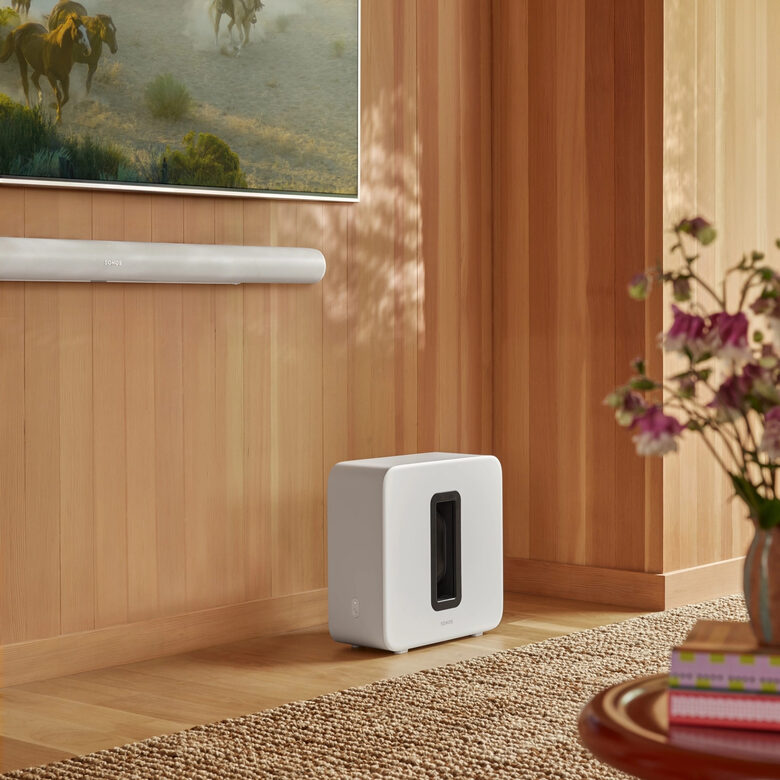 Sonos Sub 4 Nero, Bianco Subwoofer attivo