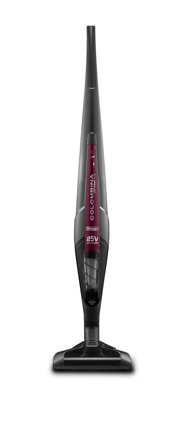 De’Longhi Colombina Cordless Plus XLR25LE.GY Senza sacchetto 1 L Grigio, Magenta