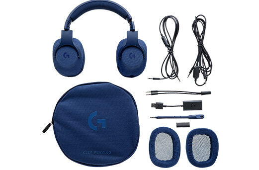 Logitech G G433 Auricolare Cablato A Padiglione Giocare Blu