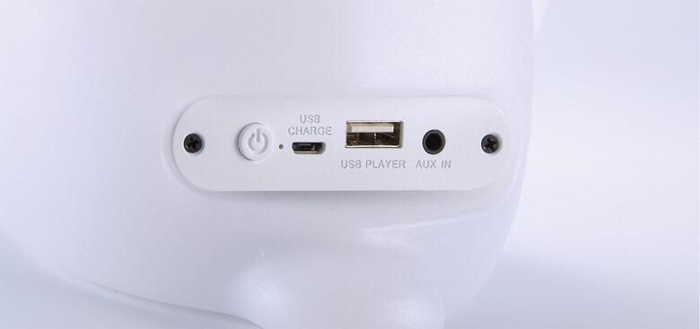 Bigben Interactive BTLSHEART altoparlante portatile Bianco 15 W