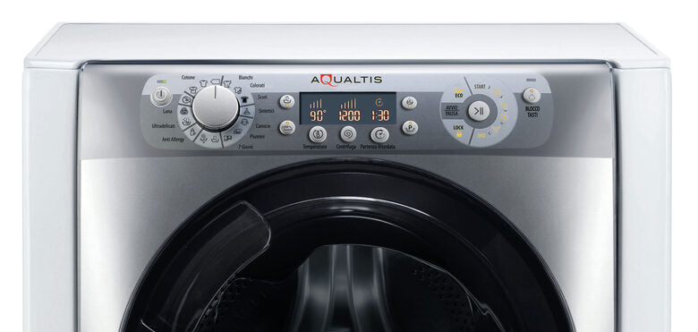Hotpoint AQ96F 29 IT lavatrice Caricamento frontale 9 kg 1200 Giri/min Titanio