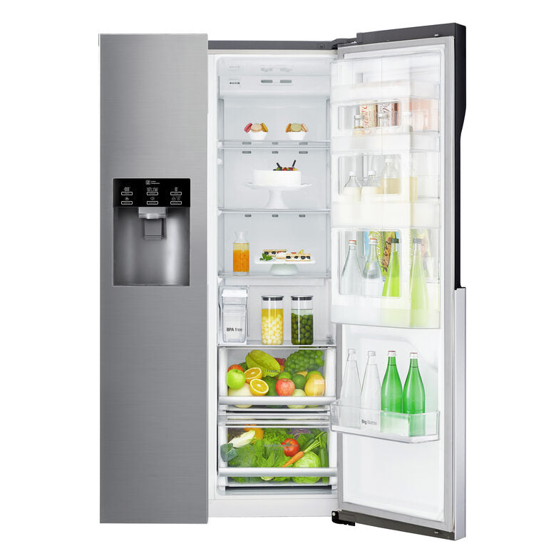 LG GSJ561PZUZ frigorifero side-by-side Libera installazione 591 L F Acciaio inossidabile